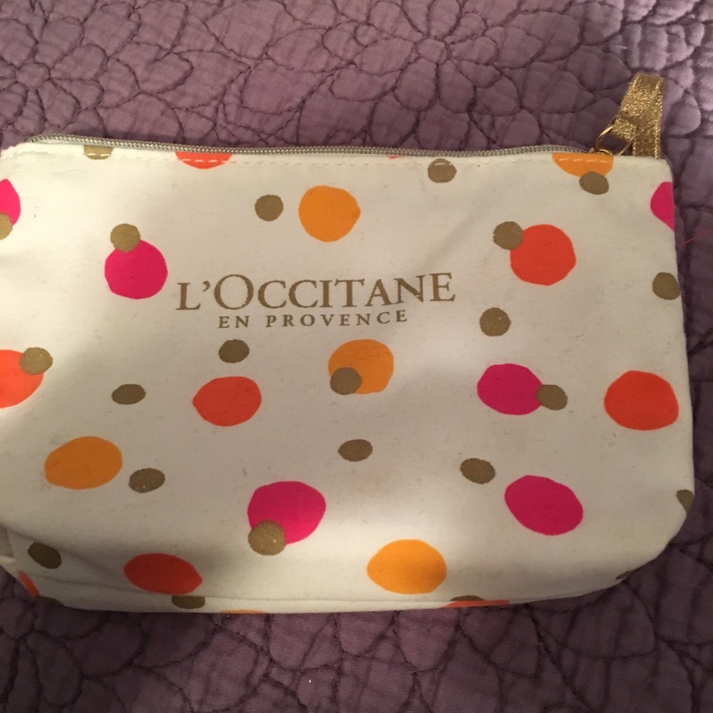 L’Occitane makeup/accessory bag